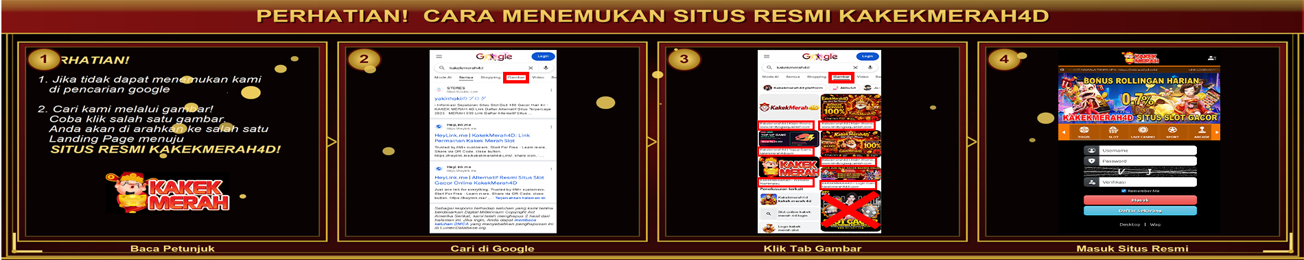 tutorial kakekmerah4d desktop
